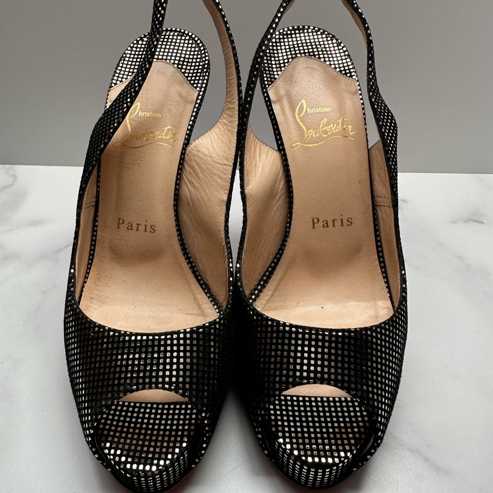 Christian Loubotin heeled elegant shoes